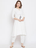 LYLA WOMAN BASIC FLARED KURTA