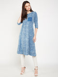 Lyla Woman front pocket kurta