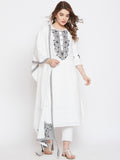 LYLA WOMAN EMBROIDERED STRAIGHT KURTA