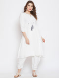 LYLA WOMAN BASIC FLARED KURTA