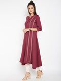Lyla Woman Panel Embroidery Kurta