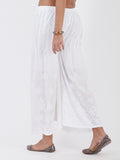 LYLA WOMAN FLARED PALAZZO WITH CHIKANKARI WORK