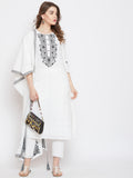 LYLA WOMAN EMBROIDERED STRAIGHT KURTA
