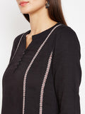 Lyla Woman Panel Embroidery Kurta