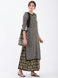 LYLA WOMAN BLOCK PRINTED SKIRT KURTA SET