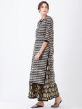 LYLA WOMAN BLOCK PRINTED SKIRT KURTA SET