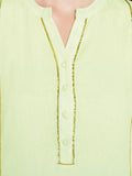 Lyla Gota Kurta And Palazzo Set With Embroidery