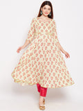 Lyla Gota Cotton Anarkali