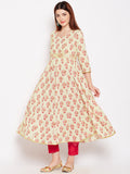 Lyla Gota Cotton Anarkali