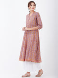 LYLA WOMAN BLOCK PRINTED ANARKALI