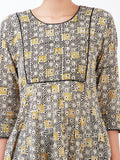 LYLA WOMAN BLOCK PRINTED KURTA