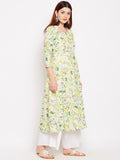 Lyla Floral Polycotton Kurta
