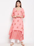 Lyla Layered Cotton Kurta