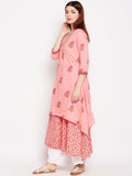 Lyla Layered Cotton Kurta