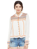 Offwhite-embroidered-front-open-top-