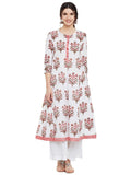 Block-printed-flared-kurta-with-side-kalis