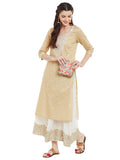 Beige-kurta-with-pittan-work