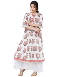 Block-printed-flared-kurta-with-side-kalis
