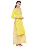 yellow-kurta-with-pitan-work