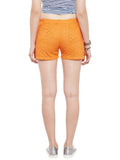 Orange-schiffli-shorts