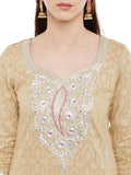 Beige-kurta-with-pittan-work