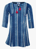 LYLA KIDS NECK TIE KURTA