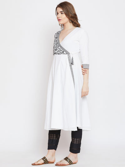 LYLA WOMAN FLARED ANGRAKHA KURTA
