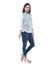 Printed cotton waist coat