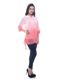 Two toned Georgette shirt