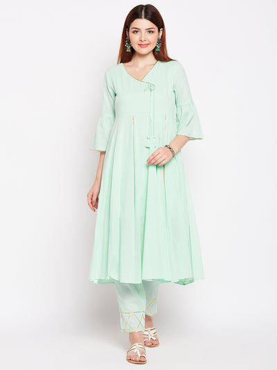 Lyla Gota Kurta And Pant Set