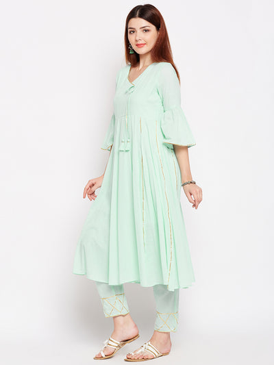 Lyla Gota Kurta And Pant Set
