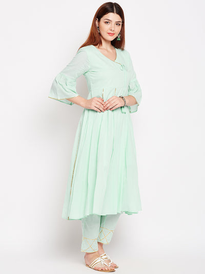Lyla Gota Kurta And Pant Set