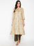 Lyla Woman Muga Silk Panelled Kurta with Pocket Detail