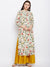 FLORAL PLEATED ANARKALI KURTA