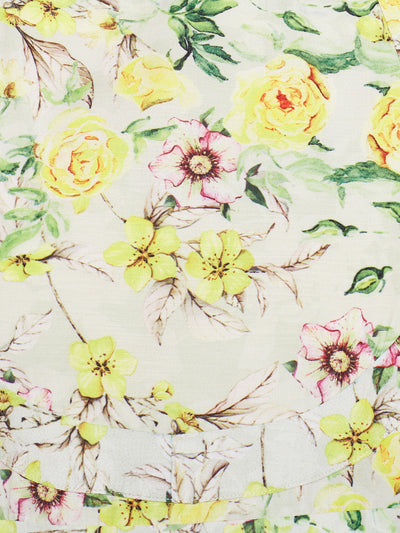 Lyla Floral Polycotton Kurta