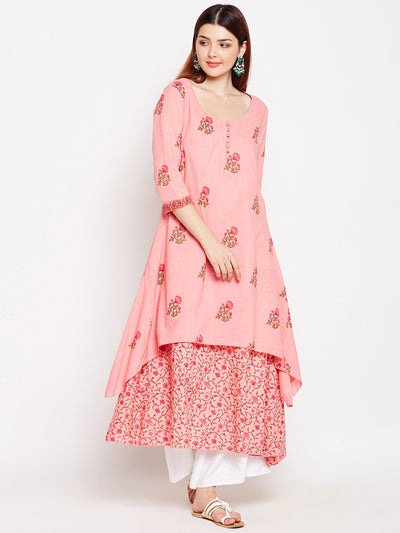 Lyla Layered Cotton Kurta