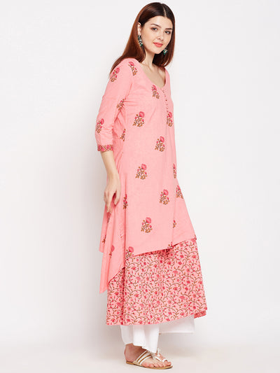 Lyla Layered Cotton Kurta