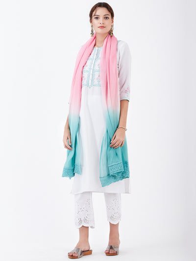 LYLA WOMAN KOTA OMRE DYED DUPTTA
