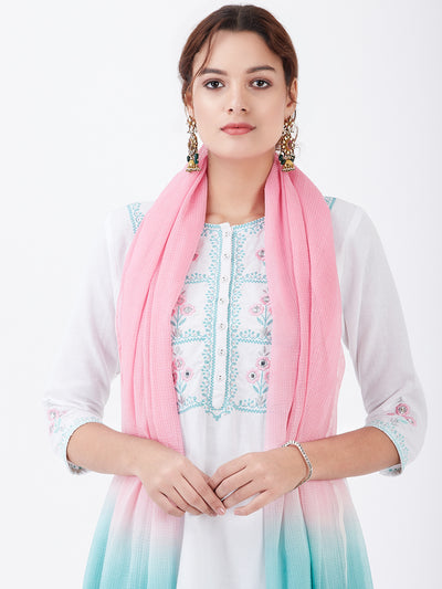 LYLA WOMAN KOTA OMRE DYED DUPTTA