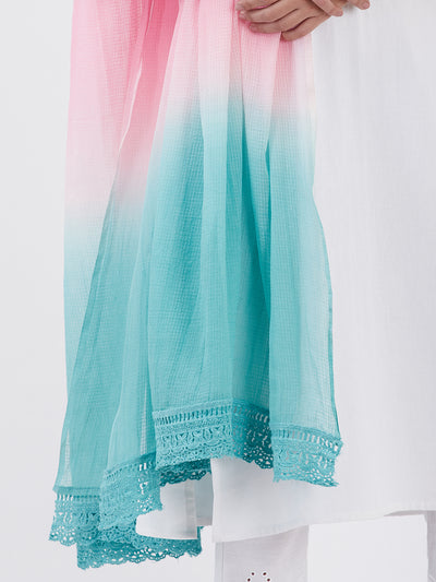 LYLA WOMAN KOTA OMRE DYED DUPTTA