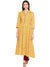 Mustard Side Gathered Kurta