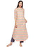 Linen Long Stripe Kurta