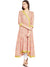 Peach Overlap Kurta