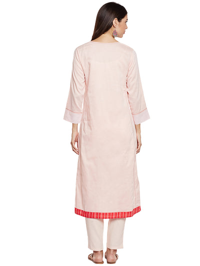 Cotton Fared Kurta
