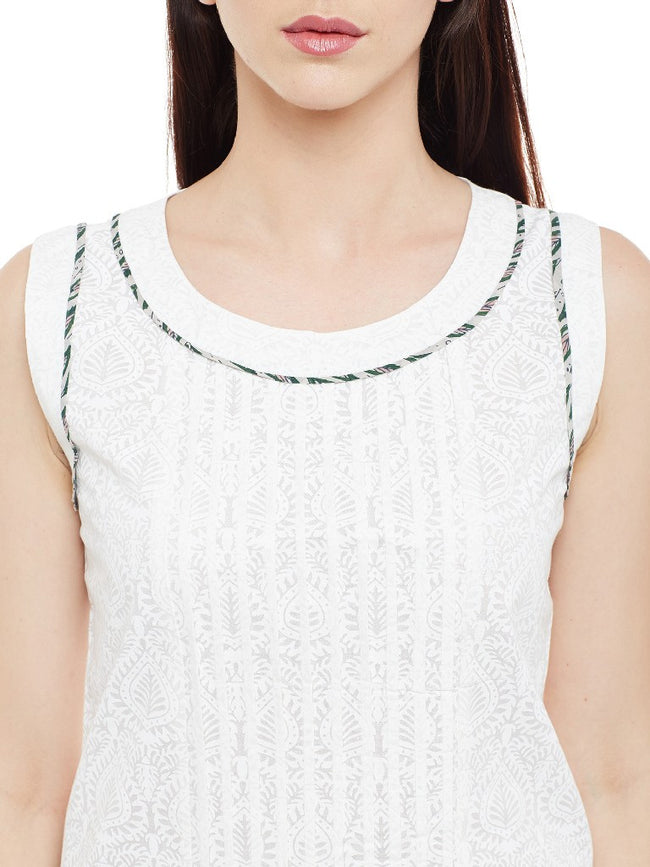 Pleated-solid-white-top