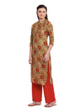 Lyla Floral Cotton mulmul kurta
